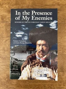 In The Presence of my Enemies Memoirs of Tibetan Nobleman Tsipon Shuguba PB - Picture 1 of 7