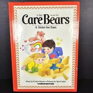 Vintage 1983 A Tale From The CARE BEARS A Sister For Sam Hardcover BOOK 1980's - Imagen 1 de 6