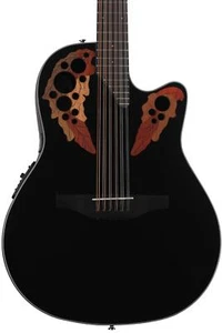 Ovation Elite Celebrity Mid-depth 12-string Acoustic-electric Guitar - Picture 1 of 9