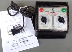 Lionel Type R 100 Watt DUAL Train Transformer Layout Ready Good Cord Lock-On A - Picture 1 of 5