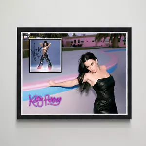 Katy Perry - Chart Topping Superstar Hand Signed Autographed Framed Display - Picture 1 of 2