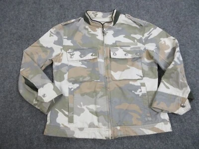 Zadig & Voltaire Jacket Womens Small Green Kavy Camou Sunshine Military - Image 1 of 4