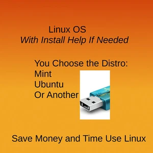 Linux OS Live OS 16GB Bootable USB Flash Drive - Linux Mint - Picture 1 of 2