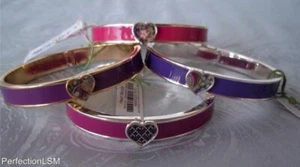 Bracciale Vera Bradley Cuore Nuovo con etichette con modello a scelta con sacchetto regalo in camoscio e spedizione gratuita! - Foto 1 di 12