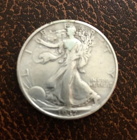 1937 Standing Liberty Half Dollar Cover