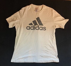 ADIDAS Men's L Camo Graphic Amplifier Tee T-Shirt White Short Sleeve - Picture 1 of 3