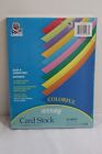 Pacon Cardstock 50 colorful sheets for laser and inkjet 8.5"X11"