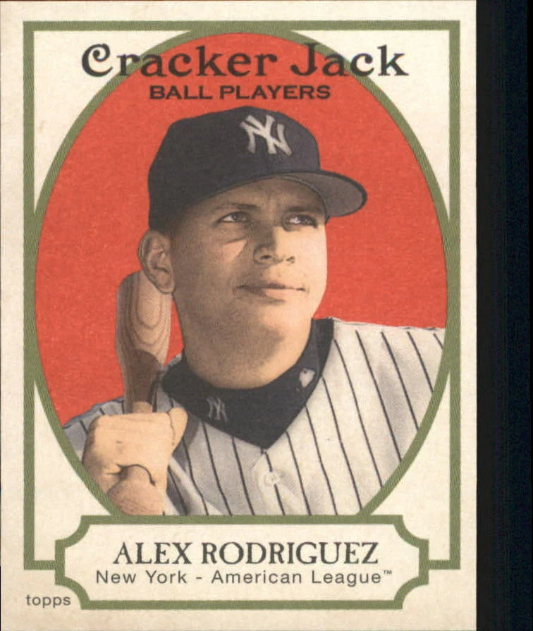 Mini tarjeta de béisbol roja Topps Cracker Jack 2005 selección Foto 1 de 1