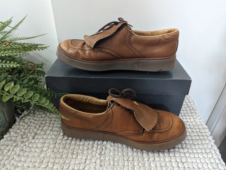 Zapatos de golf Dexter vintage para hombre talla 9,5 Foto 1 de 4