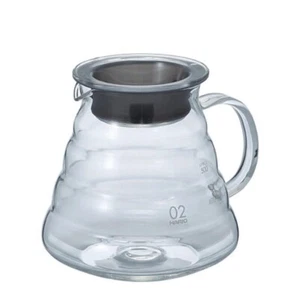 Caffettiera Hario V60 Range Server misura 01 02 03 in vetro borosilicato - Foto 1 di 15