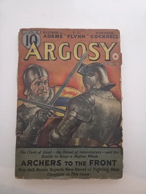 Argosy Weekly Pulp Magazine January 6th 1940 - Image 1 of 4
