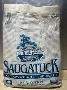 Vintage Thermo Unterwäsche Saugatuck Dry Goods Long Johns Herren M Hose, versiegelt - Bild 1 von 9