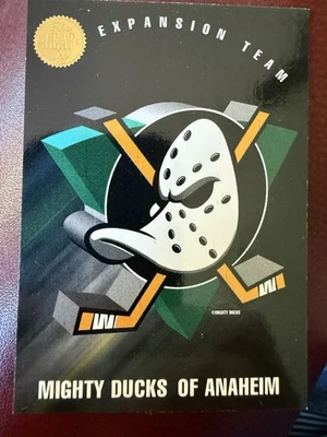 Mighty Ducks of Anaheim Expansion Team Card - Image 1 of 2