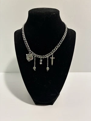 Billie Eilish Dalmata Chain Necklace Stainless Steel 17.5 in - Image 1 of 4