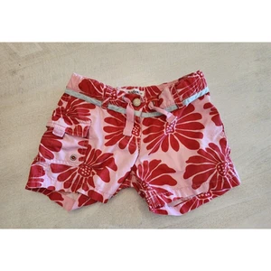 Mini Boden Girls 8Y Shorts Floral Pink and Red Play Shorts - Picture 1 of 8