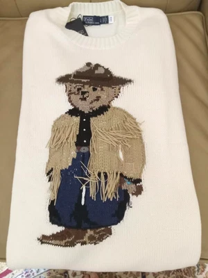 Suéter Jersey Polo Ralph Lauren Algodón Oso Foto 1 de 4