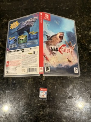 Man Eater - Nintendo Switch, Versión EE. UU., Raro Foto 1 de 4