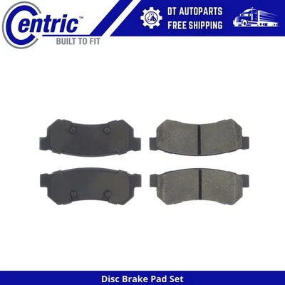 Para Chevrolet Optra 2007-2010 | Pastilhas de freio a disco traseiras centrais | Cerâmica - Imagem 1 de 4