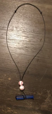 LA  Dodgers 2025 World Series Champs  Mookie Bette’s BB Bat Necklace Rare - Image 1 of 4