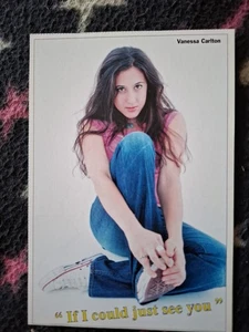 Vanessa Carlton, postal y letra de la revista francesa Salut, mil millas - Imagen 1 de 2