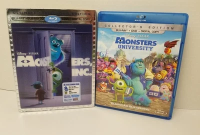 Disney Monster, Inc. 3D Blu-ray, DVD Lenticular and Monsters University Blu-ray  - Image 1 of 4