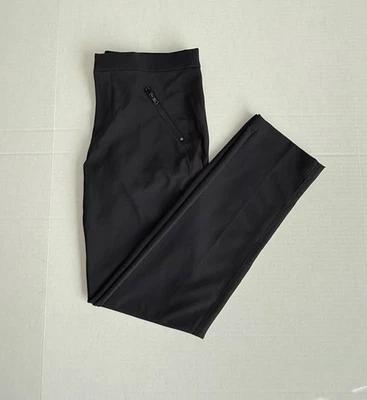 Rebecca Taylor Mujer Negro Ava Techy Vestido Formal Esmoquin Pantalones al Tobillo Talla 8 Foto 1 de 4