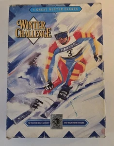 Juego Sega Genesis Winter Challenge y Mega Drive System 1991 de colección sin probar - Imagen 1 de 6