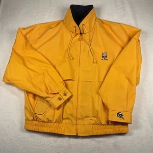 NFL Alumni St. Louis Rams Gold Yellow Jacket Mens XL Vintage Gear for Sports LA - Picture 1 of 10