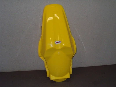Para-lama traseiro RM amarelo Polisport para 2003-2007 Suzuki RM 100 - NOVO!!! - Imagem 1 de 4