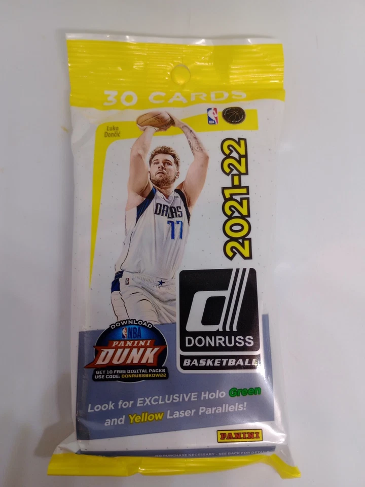 () 2021-22 Panini Donruss Basketball Value Fat Pack