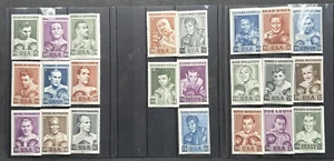 Francobolli/etichette incisi 1964 Cz Slania boxe sport come nuovi XF NH set completo di 23 - Foto 1 di 4