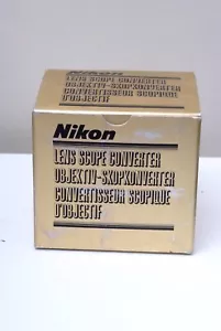 Boxed Rare Nikon Lens Scope Converter Adapter Nikon F Mount - Picture 1 of 4