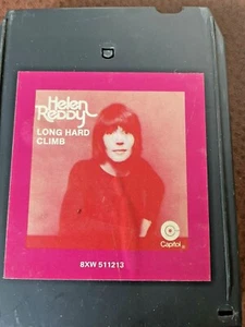 8 Track Tape HELEN REDDY - LONG HARD CLIMB - Imagen 1 de 3