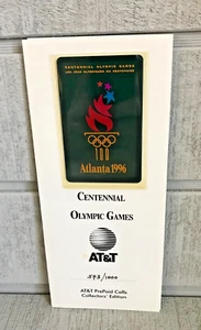 Atlanta Olympics Centennial Games 1996 ~ (4) AT&T L.E. Telefonkarten Ordner #1000 - Bild 1 von 9