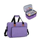 Luxja Sewing Machine Bag With Double Layer Sewing Accessories Organizer Bundl...