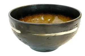 NEW Joseph Abboud Solaris Constellation Brown Drip Glaze Soup Cereal Side Bowl - Picture 1 of 14