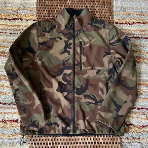Polo Ralph Lauren Performance Camo Full Zip Soft Shell Jacket Green Mens Large L - Picture 1 of 3