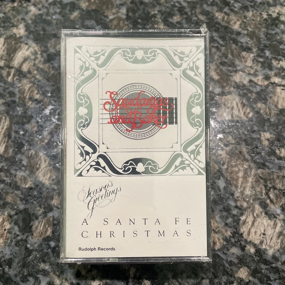 NEW! Sealed! Saudargas and Baker ~ A Santa Fe Christmas Cassette Tape (Holiday) - Image 1 of 4