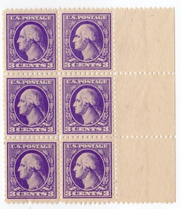 Scott #530 George Washington Block of 6 Stamps - MNH #2 - Picture 1 of 2