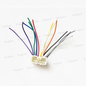 Car Stereo CD DVD Radio Power Wiring Harness for Mitsubishi Lancer Outlander - Picture 1 of 4