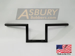 Manillar de elevación de 6"" con divisores de carril negro brillante Z Bars 7/8"" (22 mm) - Imagen 1 de 5