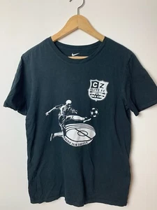 Nike Cherif Zein Soccer USA Athletic Black Short Sleeve T-Shirt Size Men's Small - Picture 1 of 6