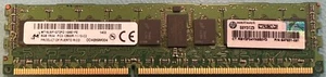 HP 647651-081 8GB PC3-12800 DDR3-1600Mhz RDIMM Server Memory Module RAM - Picture 1 of 1