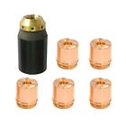 6pcs Plasma Cutter Torch Consumable Shield Cup 9-8237 9-8236 for SL60 SL100
