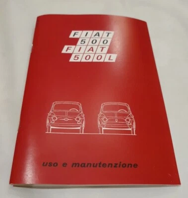 LIBRETTO USO E MANUTENZIONE  FIAT 500EPOCA  MOD  L  ( PRIMA DEL 1972) - Immagine 1 di 4