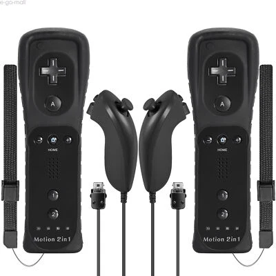 Motion Plus Wii Remote Controller & Nunchuck for Nintendo Wii & Wii U Console - Image 1 of 4