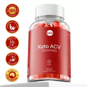 Keto ACV Gummies 60 ct | 500mg ACV | Weight & Metabolism Management | Fast Ship - Picture 1 of 7