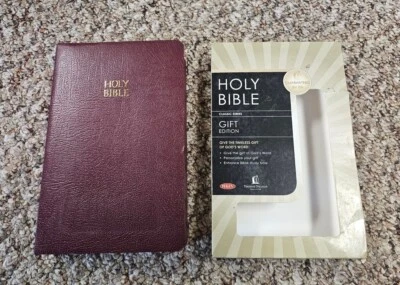 HOLY BIBLE NKJV 1982 Words Of Jesus In Red Dictionary Concordance NELSON - Image 1 of 4