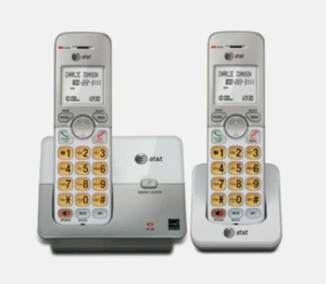AT&T Home Phones DECT 6.0 Expandable Cordless Phone System - Silver EL51203 - Picture 1 of 6