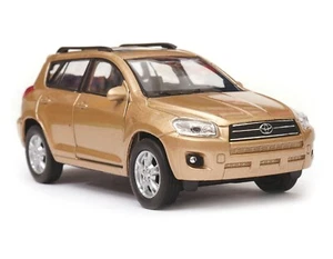 Toyota RAV popolare modello di auto giapponese giocattolo pressofuso oro 1:34-1:39 scala Welly - Foto 1 di 6